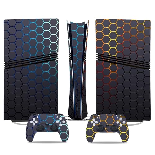 Für PS5 PRO Skin Digital Edition Konsole Und Controller Vinyl Cover Skins Wraps Kratzfest, Kompatibel Mit Für PS5 Digital Edition Pro 38589 Skins Wraps Geschenk Für PS5 PRO Skin Digital Edition Konsole Und Controller Vinyl Cover Skins Wraps Kratzfest, Kompatibel Mit Für PS5 Digital Edition Pro 38589 Skins Wraps Geschenk von ASBVRJF