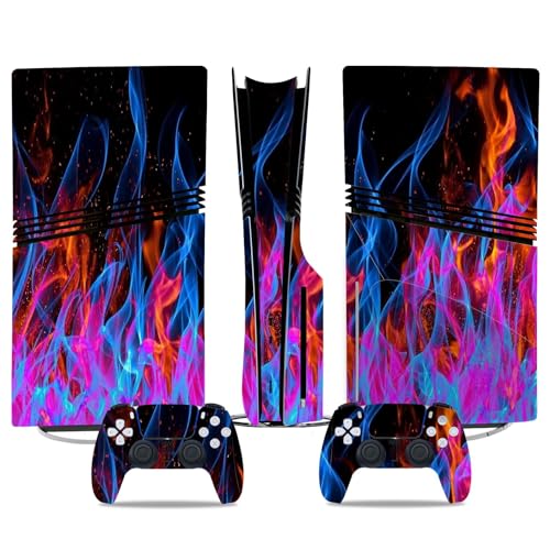 Für PS5 PRO Skin Digital Edition Konsole Und Controller Vinyl Cover Skins Wraps Kratzfest, Kompatibel Mit Für PS5 Digital Edition Pro 64758 Skins Wraps Geschenk Für PS5 PRO Skin Digital Edition Konsole Und Controller Vinyl Cover Skins Wraps Kratzfest, Kompatibel Mit Für PS5 Digital Edition Pro 64758 Skins Wraps Geschenk von ASBVRJF