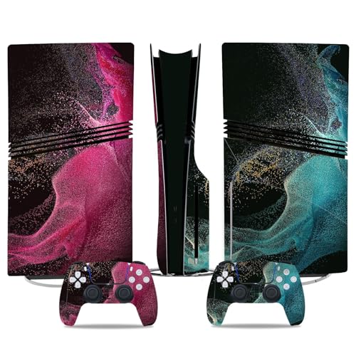 Für PS5 PRO Skin Digital Edition Konsole Und Controller Vinyl Cover Skins Wraps Kratzfest, Kompatibel Mit Für PS5 Digital Edition Pro 88323 Skins Wraps Geschenk Für PS5 PRO Skin Digital Edition Konsole Und Controller Vinyl Cover Skins Wraps Kratzfest, Kompatibel Mit Für PS5 Digital Edition Pro 88323 Skins Wraps Geschenk von ASBVRJF