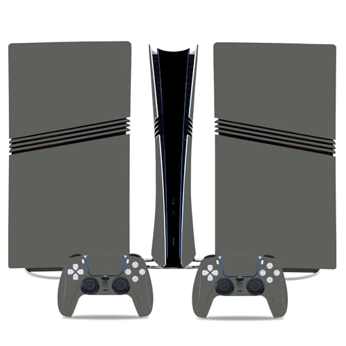 Für PS5 Pro Skin Disc Edition & Für PS5 Pro Skin Digital Edition Konsole Und Controller Vinyl Cover Skins Wraps Kratzfest Kompatibel 33040 Skins Wraps Geschenk(Digital Edition) von ASBVRJF