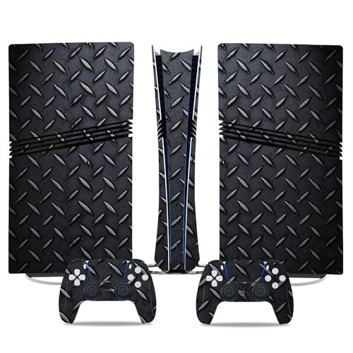 Für PS5 Pro Skin Disc Edition & Für PS5 Pro Skin Digital Edition Konsole Und Controller Vinyl Cover Skins Wraps Kratzfest Kompatibel 79052 Skins Wraps Geschenk(Disc Version) von ASBVRJF