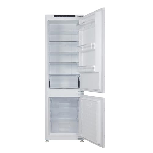 ASCOLI MDRF250WEBI Einbau-Kühlschrank mit Gefrierfach, 177 Höhe, 236L(138L/68L) | Total No Frost | Kühl-Gefrier-Kombination mit wechselbaren Türscharnieren | Elektronische Steuerung | LED-Beleuchtung von ASCOLI