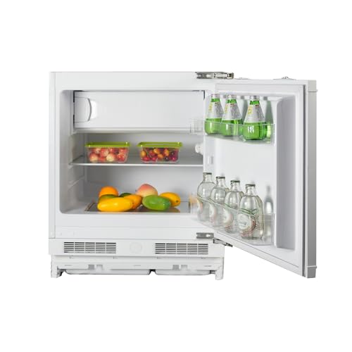 ASCOLI MSR100BU Einbau-Kühlschrank mit Gefrierfach, 59 cm Breite, 96L(84L/12L) | Low Frost | Kühl-Gefrier-Kombination mit wechselbaren Türscharnieren | Temperaturregelung | LED-Beleuchtung ASCOLI MSR100BU Einbau-Kühlschrank mit Gefrierfach, 59 cm Breite, 96L(84L/12L) | Low Frost | Kühl-Gefrier-Kombination mit wechselbaren Türscharnieren | Temperaturregelung | LED-Beleuchtung von ASCOLI