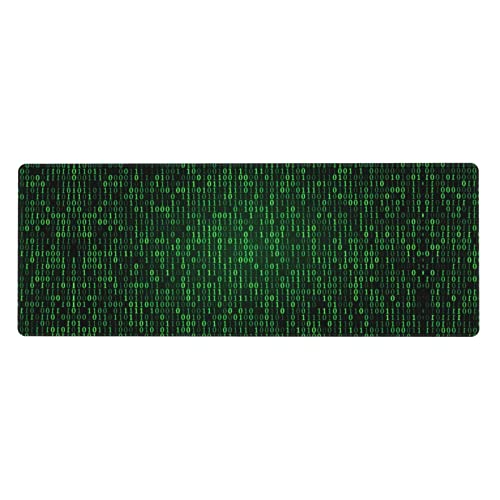 Hacker Era Gaming-Mauspad, große Computer-Tastatur, Mauspad, Schreibtischunterlage für Büroarbeit, Zuhause, Dekoration von ASEELO