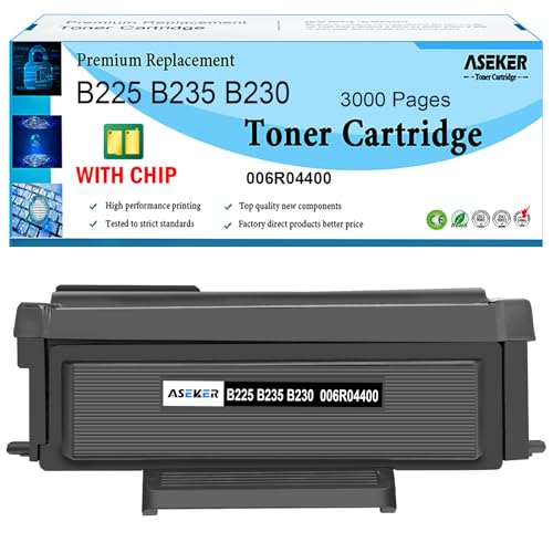 ASEKER 006R04400 Tonerkartusche 3000 Seiten Wiederhergestellt für Xerox B230 B225 B235 B230dni B225dni B235dni Drucker Ersetzt 006R04399 006R04401 von ASEKER