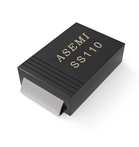 ASEMI (200pcs per Pack) SS110 1A100V Schottky Diode SMA/DO-214AC Package von ASEMI