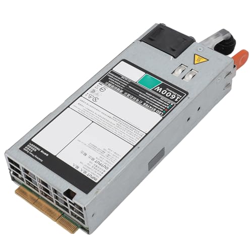 1600 W EPP-Server-Netzteil, R530 T630 R740 Kompatibel, Lüfter, Einfache Installation, Eisenmaterial, für R530 T630 R740 95HR5 Server von ASHATA