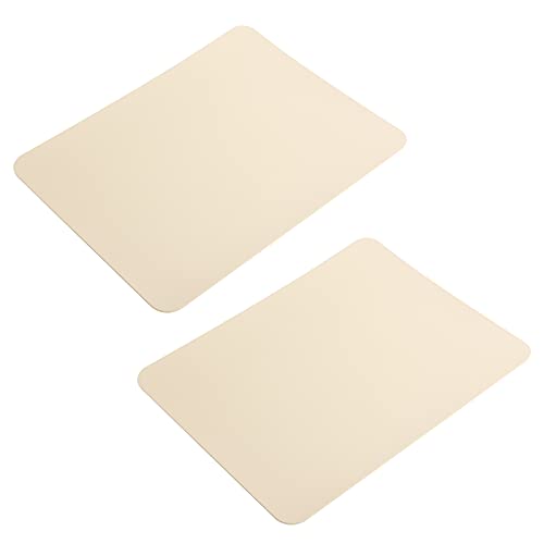 2 Stück Mauspads, 10,6 '' X 8,3 '' PVC-Leder-Mauspad, Wasserdichter Schreibtischmattenkissen-Mäuseschutz, Funktioniert für Computer, Laptop, Alle Arten von Mauspads, Büro/Zuhause 2 Stück Mauspads, 10,6 '' X 8,3 '' PVC-Leder-Mauspad, Wasserdichter Schreibtischmattenkissen-Mäuseschutz, Funktioniert für Computer, Laptop, Alle Arten von Mauspads, Büro/Zuhause von ASHATA