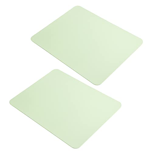 2 Stück Mauspads, 10,6 '' X 8,3 '' PVC-Leder-Mauspad, Wasserdichter Schreibtischmattenkissen-Mäuseschutz, Funktioniert für Computer, Laptop, Alle Arten von Mauspads, Büro/Zuhause 2 Stück Mauspads, 10,6 '' X 8,3 '' PVC-Leder-Mauspad, Wasserdichter Schreibtischmattenkissen-Mäuseschutz, Funktioniert für Computer, Laptop, Alle Arten von Mauspads, Büro/Zuhause von ASHATA