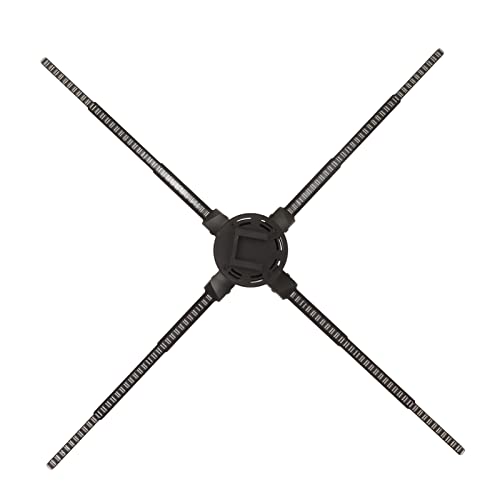 3D Hologramm Fan WLAN Projektor, Holografische 3D Werbemaschine, 30,7 X 30,7 Zoll 2000 X 928 Auflösung Holografischer LED Lüfter für Werbedisplays 3D Hologramm Fan WLAN Projektor, Holografische 3D Werbemaschine, 30,7 X 30,7 Zoll 2000 X 928 Auflösung Holografischer LED Lüfter für Werbedisplays von ASHATA