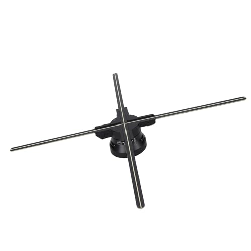 3D-Hologramm-Ventilator, 1600 X 720 P, WLAN-App, 720 LEDs, 60 cm, 4 Flügel, Holografischer Projektionsventilator, Projektor, Werbedisplay mit 8 GB TF-Karte, 3D-Werbemaschine für 3D-Hologramm-Ventilator, 1600 X 720 P, WLAN-App, 720 LEDs, 60 cm, 4 Flügel, Holografischer Projektionsventilator, Projektor, Werbedisplay mit 8 GB TF-Karte, 3D-Werbemaschine für von ASHATA