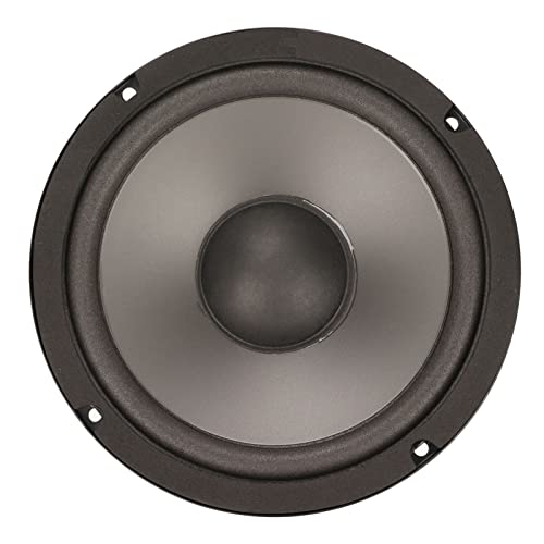 600 Watt Auto Subwoofer, 6 Zoll Autolautsprecher, 4 Ohm Auto Subwoofer Lautsprecher Mitteltöner Koaxiallautsprecher Schwarz für Auto Audiosysteme von ASHATA