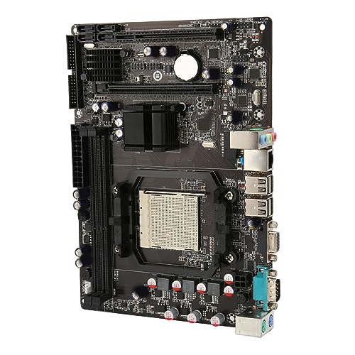 A780+ Desktop Motherboard, LGA940 für AMD AM2 AM2+ AM3 FX Serie Computer ATX Motherboard, Dual Channel DDR3 Speicher PCIE 16X Gen 3.0 für AMD RS 780L von ASHATA