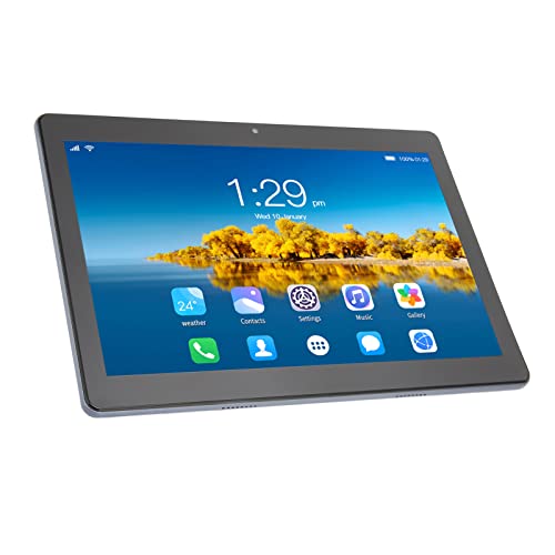 ASHATA 10-Zoll-Tablet für 10, 2 GB RAM 32 GB ROM 128 GB Erweitern Sie 5G Dual Band WiFi 3G Net Tragbares HD-Tablet, für Mt6592 Octa Core, Dual-SIM, IPS HD-Großbildschirm, 6000-mAh-Akku von ASHATA
