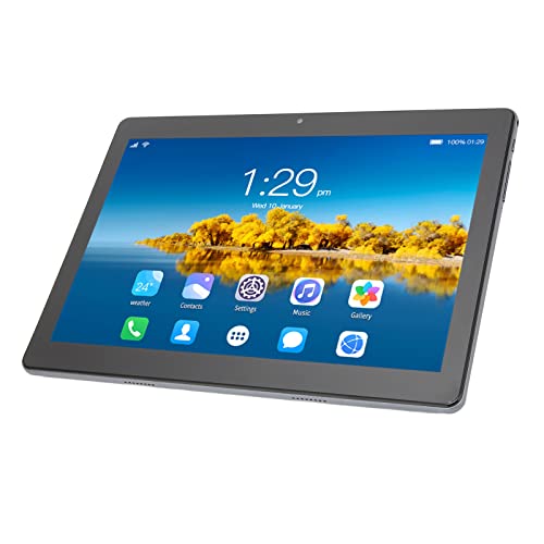 ASHATA 10-Zoll-Tablet für 10, 2 GB RAM 32 GB ROM 128 GB Erweitern Sie 5G Dual Band WiFi 3G Net Tragbares HD-Tablet, für Mt6592 Octa Core, Dual-SIM, IPS HD-Großbildschirm, 6000-mAh-Akku von ASHATA