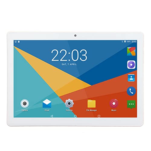 ASHATA 10-Zoll-Tablet für 11, Octa-Core-Prozessor, 2 GB RAM, 32 GB ROM, Tablet-Computer, Tragbares Anruf-Tablet mit IPS 1080P HD-Großbildschirm, Dual-SIM-Dual-Standby, G-Sensor, GPS von ASHATA