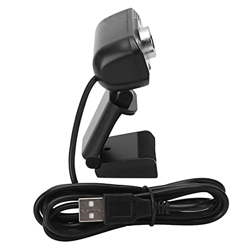 ASHATA 1080P-Webkamera mit Mikrofon mit Rauschunterdrückung,Full-HD-USB-Webcam,mit Multifunktionssockel,für Laptop-Desktop-Computer,für Konferenzen, Spiele, Videoanrufe von ASHATA