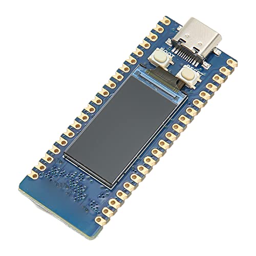 ASHATA 2,4-GHz-WiFi-Entwicklungsboard, Mikrocontroller-Entwicklungsboard, 150-Mbit/s-Übertragungsrate Mikrocontroller-Entwicklungsboard mit 0,96-Zoll-IPS-LCD-Bildschirm von ASHATA