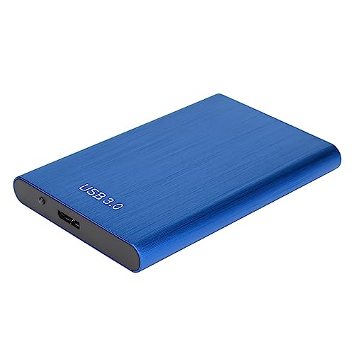 ASHATA 2,5Festplattengehäuse, USB 3.0 Laptop 7-9,5 MM Festplatten-SSD-Gehäuse Externes Laptop-Festplattengehäuse, Unterstützung Hot Swap, mit LED-Anzeige, für XP/Vista/7/8/10 (Blau) von ASHATA