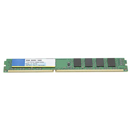 ASHATA 2 GB DDR3 240-Pin-Speicher 1600 MHz PC3-12800 1,5 V für /-Computermodule, Upgrade des Laptop-Notebook-Computerspeichermoduls von ASHATA