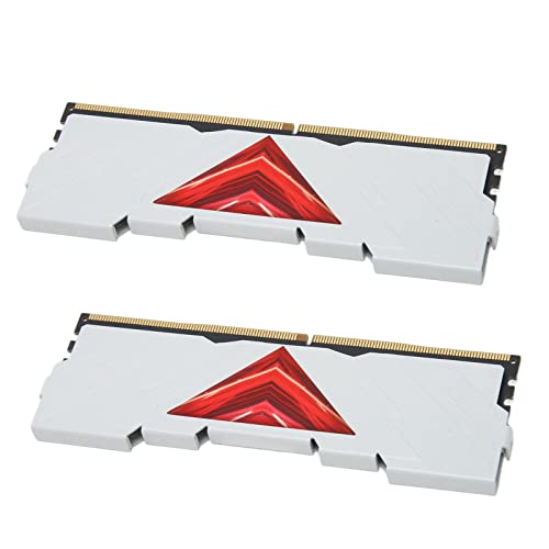 ASHATA 2 Stück RAM 8 GB DDR4 3600 MHz Laptop-Speicher, 38400 Bandbreite Speicher für Notebooks, CL 18-22-22-42, mit Effektiver Wärmeableitung, für Büro (Weiss) von ASHATA