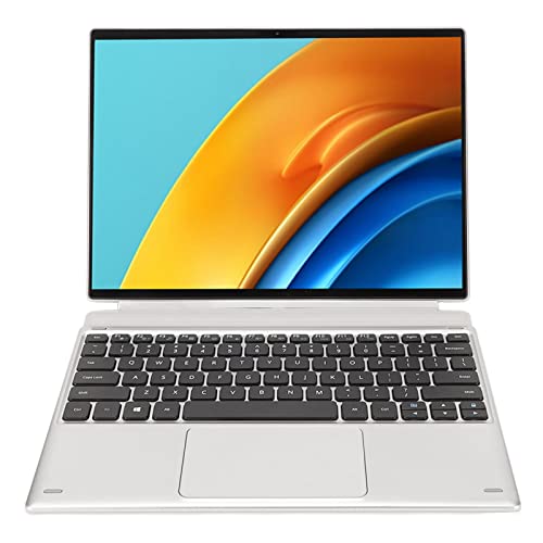 ASHATA 2 in 1 Business Laptop, 12,3 Zoll HD Touchscreen Laptop 12 GB RAM 512 GB SSD für Intel J4125 2,00 GHz Quad Core für Windows 11, mit Magnetischer Tastatur von ASHATA