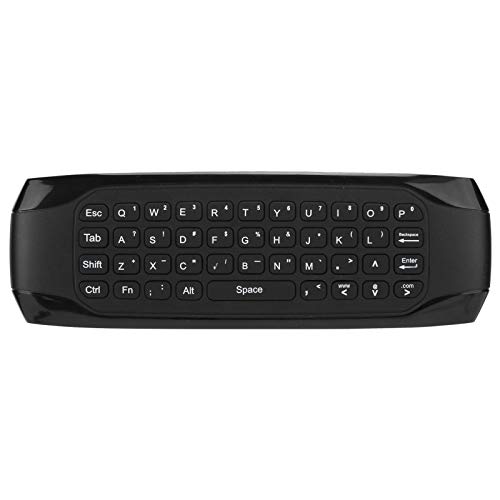 ASHATA 2.4G Wireless Mouse Wireless-Tastatur Fernbedienung Stabile Verbindung Spracheingang Infrarot-Lernen für Smart-TV/Android-TV-Box. von ASHATA