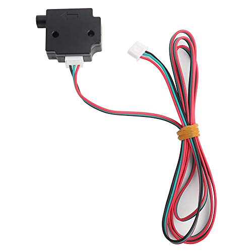 ASHATA 3D Drucker Filament Erkennungsmodul Filament Sensor mit Kabel,Run-Out Pause Detecting Filament Sensor für 3D Drucker und Lerdge Board,3D Druckerzubehör von ASHATA