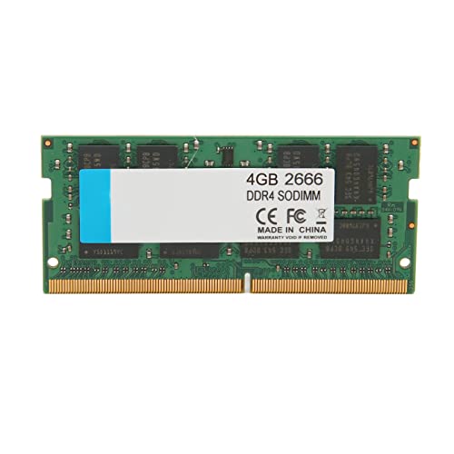 ASHATA 4 GB/8 GB/16 GB DDR4 2666 MHz SODIMM, Laptop RAM Speichermodul, 260 poliger 64 Bit Plug and Play Speicherchip 1,2 V, für Laptop Bürospiele (4GB) von ASHATA