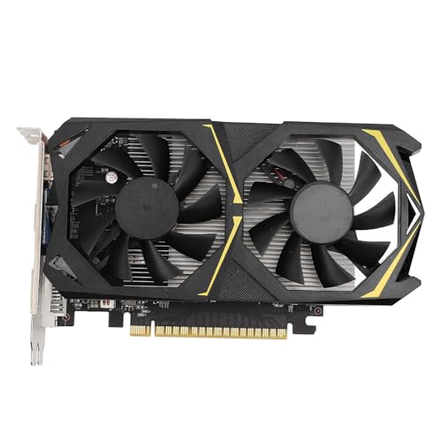 ASHATA 4 GB GDDR5 Grafikkarte, Computer PC Gaming Video Grafikkarte, 128 Bit PCI Express 3.0 X 16 Doppellüfter mit DVI Display Port HDMI Schnittstelle ASHATA 4 GB GDDR5 Grafikkarte, Computer PC Gaming Video Grafikkarte, 128 Bit PCI Express 3.0 X 16 Doppellüfter mit DVI Display Port HDMI Schnittstelle von ASHATA