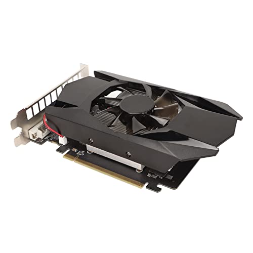 ASHATA 4 GB GDDR5 Grafikkarte, HD 7670 128 Bit PCI Express X16 2.1 Gaming Grafikkarte, 1000 MHz Kernfrequenz Lüfter von ASHATA