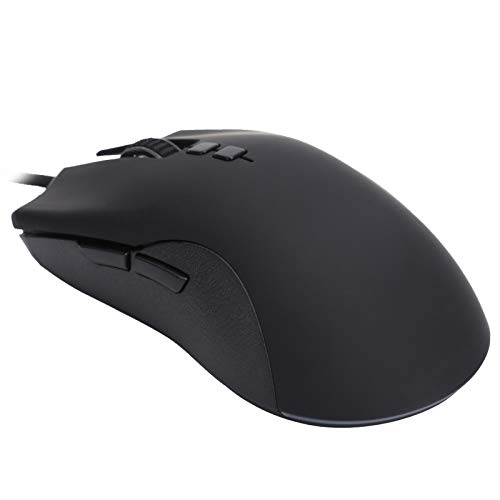 ASHATA A883 RGB Wired Gaming Mouse, Optische, Komfortable, Leuchtende, Ergonomische Gaming-Gaming-Maus mit Bis zu 6400 DPI für PC-Spieler von ASHATA