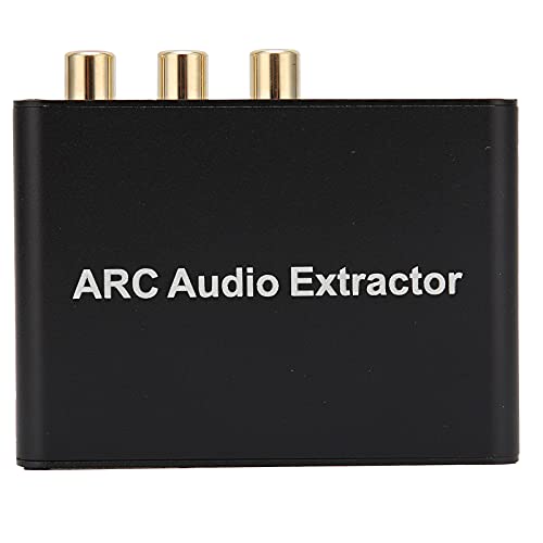 ASHATA ARC-zu-Adapter,-Rückkanal-Adapter, 3,5-mm-Klinke, Unterstützt Optisch, Koaxialer Ausgang, 192 kHz -Abtastrate, Eisenschale, Stark und Langlebig ASHATA ARC-zu-Adapter,-Rückkanal-Adapter, 3,5-mm-Klinke, Unterstützt Optisch, Koaxialer Ausgang, 192 kHz -Abtastrate, Eisenschale, Stark und Langlebig von ASHATA
