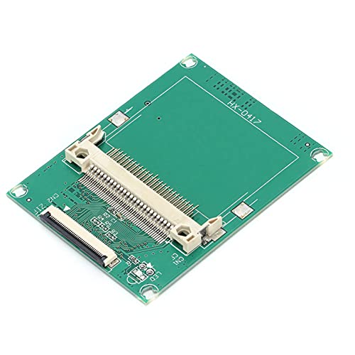 ASHATA Adapter Konverter CF 50 Pin Compact Flash auf ZIF/CE 1,8" Zoll Festplatte mit Flachkabel, für Festplatten Notebooks, Spielekonsolen, Testhersteller, Etc von ASHATA