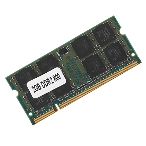 ASHATA Arbeitspeicher 2GB DDR2 800MHz,Professional DDR2 2GB RAM PC2-6400 Laptop Speicher,200 Pin Laptop-Speicher RAM Notebook Memory für / von ASHATA