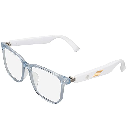 ASHATA Bluetooth-Brille, wasserdichte IP65-Sonnenbrille, Kabellose Musikbrille mit Elektronischer Touch-Steuerung und Halboffenen Ohrhörern für Gaming-Meetings auf Reisen von ASHATA
