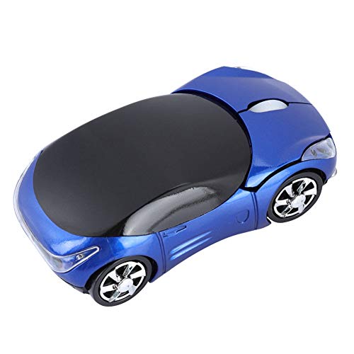 ASHATA Bluetooth Maus,Tragbar 2.4G Wireless Mouse Hochpräzise Optische Maus 1600DPI Mouse,Ergonomisch Schnurlos Maus mit USB-Empfänger für XP/Vista/Windows 7/ME/PC/Tablet(Blau) von ASHATA