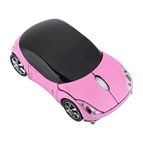 ASHATA Bluetooth Maus,Tragbar 2.4G Wireless Mouse Hochpräzise Optische Maus 1600DPI Mouse,Ergonomisch Schnurlos Maus mit USB-Empfänger für Windows XP/Vista/Windows 7/ME/PC/Tablet(Pink) von ASHATA