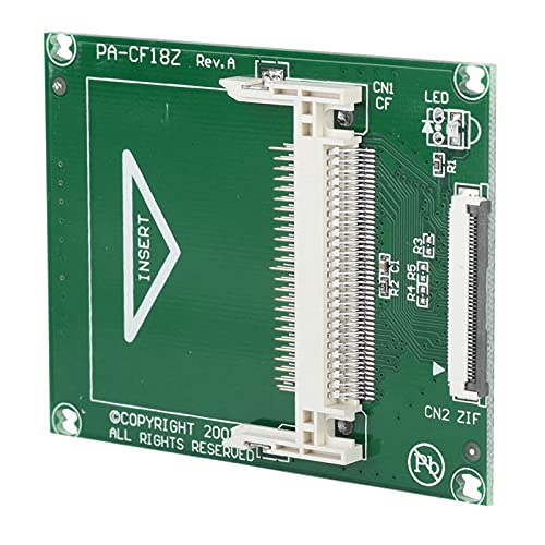 ASHATA CF Karte zu 1,8 Zoll CE Adapter, Compact Flash Memory Disk auf 1,8 Zoll ZIF Konverter,50 Pin CF Speicherkarte ZIF/CE Adapter SSD HDD Konverter für -ITX/Laptop/Notebook von ASHATA