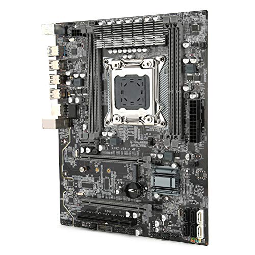 ASHATA Computer-Motherboard, DDR3 1866/1600/1333 MHz Desktop-Mainboard-Unterstützung CPU-USB3.0-Computerzubehör der E5-Serie Integrierter Chip Sound Sard/Netzwerkkarte von ASHATA