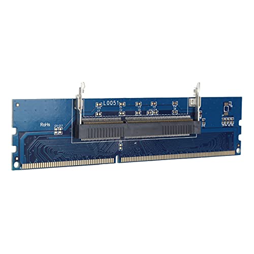 ASHATA DDR3 Notebook-Speicher zu Desktop-Speicher-Adapter-Konverter-Karte, Laptop DDR3 zu Desktop-PC-Adapter-Karte, Unterstützung 1,5 V ASHATA DDR3 Notebook-Speicher zu Desktop-Speicher-Adapter-Konverter-Karte, Laptop DDR3 zu Desktop-PC-Adapter-Karte, Unterstützung 1,5 V von ASHATA