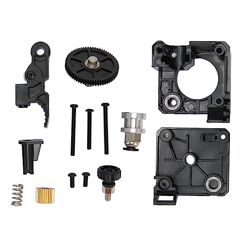 ASHATA DIY 3D Drucker Extruder, DIY 3D Drucker Dual Direct Drive Basic Kit, 3D Drucker Extruder Kit, für V5, V6 Hotend, für CR10, für Ender 3 von ASHATA