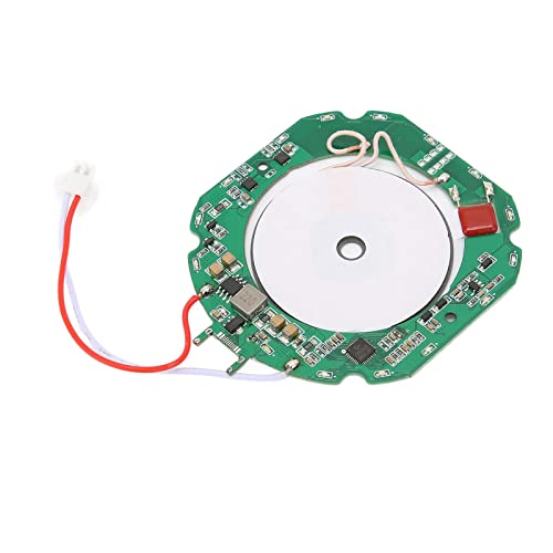 ASHATA DIY Qi Wireless Charging Module Qi Fast Wireless Charger Coil Transmitter Module QI Board für DIY Wireless Charging, Custom Shell, Car Charging Projects und So Weiter (2Pin 15W 5‑24V) von ASHATA