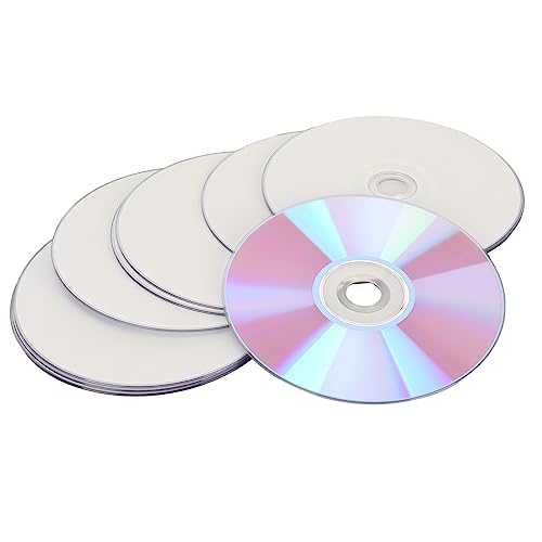 ASHATA DVD-R-Rohling, 4,7 GB, 16-Fach, Hohe Geschwindigkeit, Robuster PC, Beschreibbare Mehrzweckmedien mit Langer Speicherdauer für Musik, Videos und Fotos (10 Stück) von ASHATA