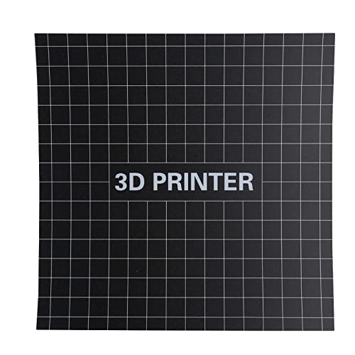 ASHATA Druckplatte 3D Drucker,Praktisch Hot Bed Board Print Papier Aufkleber Plattform Aufkleberklebeband,Ersatz Zubehör Umweltfreundlich Aufkleber Bettband für 3D-Drucker Ender-3 von ASHATA