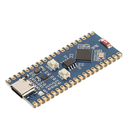 ASHATA ESP32-Mikrocontroller-Entwicklungsboard, Integriertes 320-KB-SRAM, Entwicklungsboard für Raspberry Pi Pico Unterstützung für C/C++ für MicroPython für CircuitPython von ASHATA