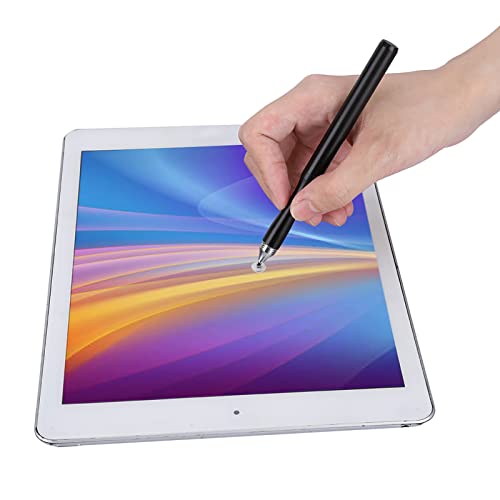 ASHATA Eingabestift Touchstift, Disc Touch Stylus Touchscreen Stift Komfortable Griff Eingabestift,Tragbar Anti-Kratzer Touch Screen Stift Pen Stylus für Smartphone. (Schwarz) von ASHATA