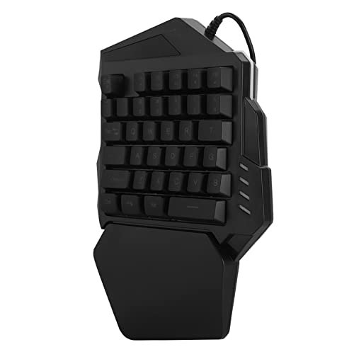 ASHATA Einhand-Tastatur, Mechanische Einhand-Gaming-Tastatur mit 35 Tasten Einhand-Tastatur mit FN-Tasten, Gaming-Minitastatur Für 2000, XP/ME, Vista, 8, Androed ASHATA Einhand-Tastatur, Mechanische Einhand-Gaming-Tastatur mit 35 Tasten Einhand-Tastatur mit FN-Tasten, Gaming-Minitastatur Für 2000, XP/ME, Vista, 8, Androed von ASHATA