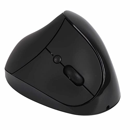 ASHATA Ergonomische Vertikale Drahtlose Maus,Optische Vertikale USB-Maus mit Kabel, Rechte Vertikale Maus der 3. (Black) von ASHATA
