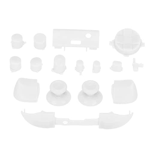 ASHATA Ersatz-Volltasten-Kit für Xbox, RT LT RB LB RB-Taste ABXY-Tasten Gamecontroller-Tasten-Set Zubehör-Kit, für Xbox Series X/für Xbox Series S(Weiß) von ASHATA